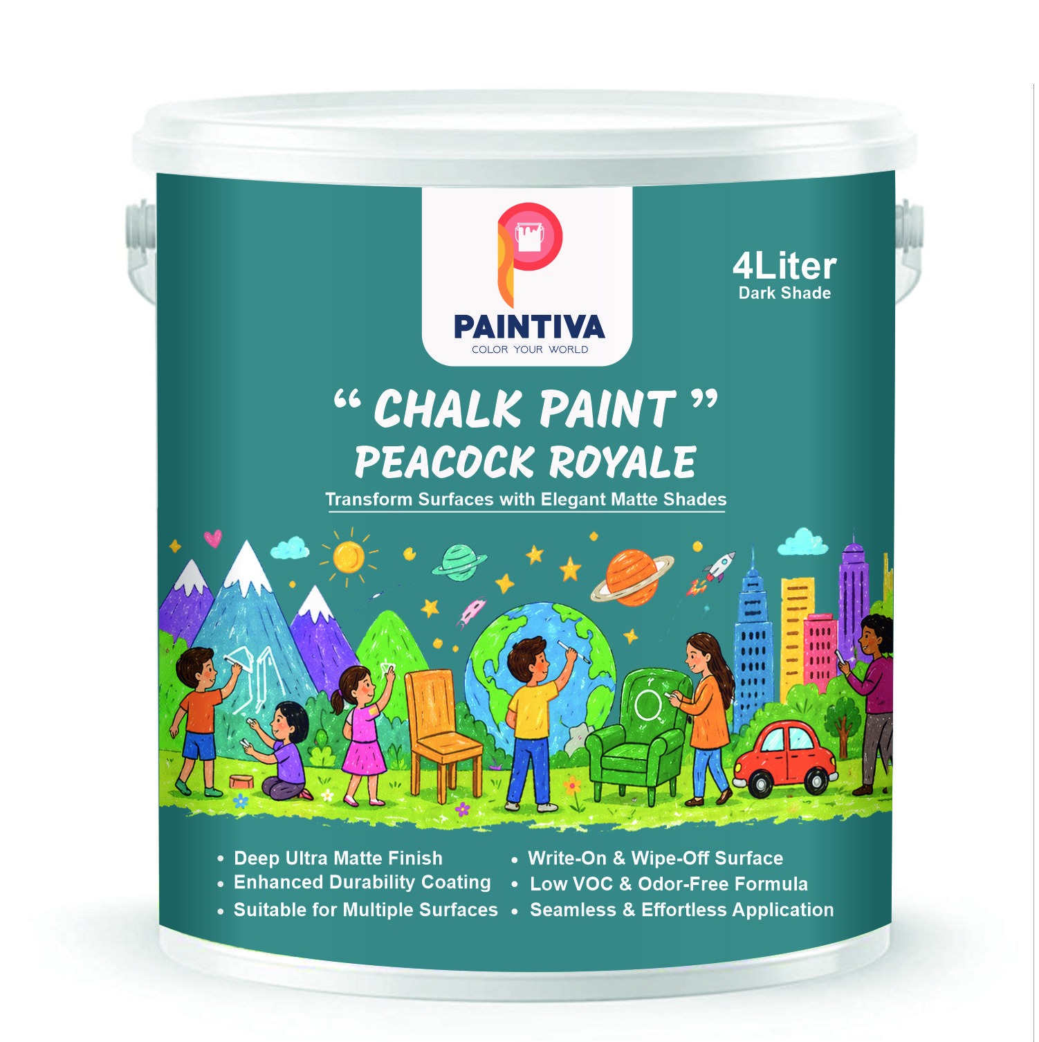 CPD 4L Peacock Blue