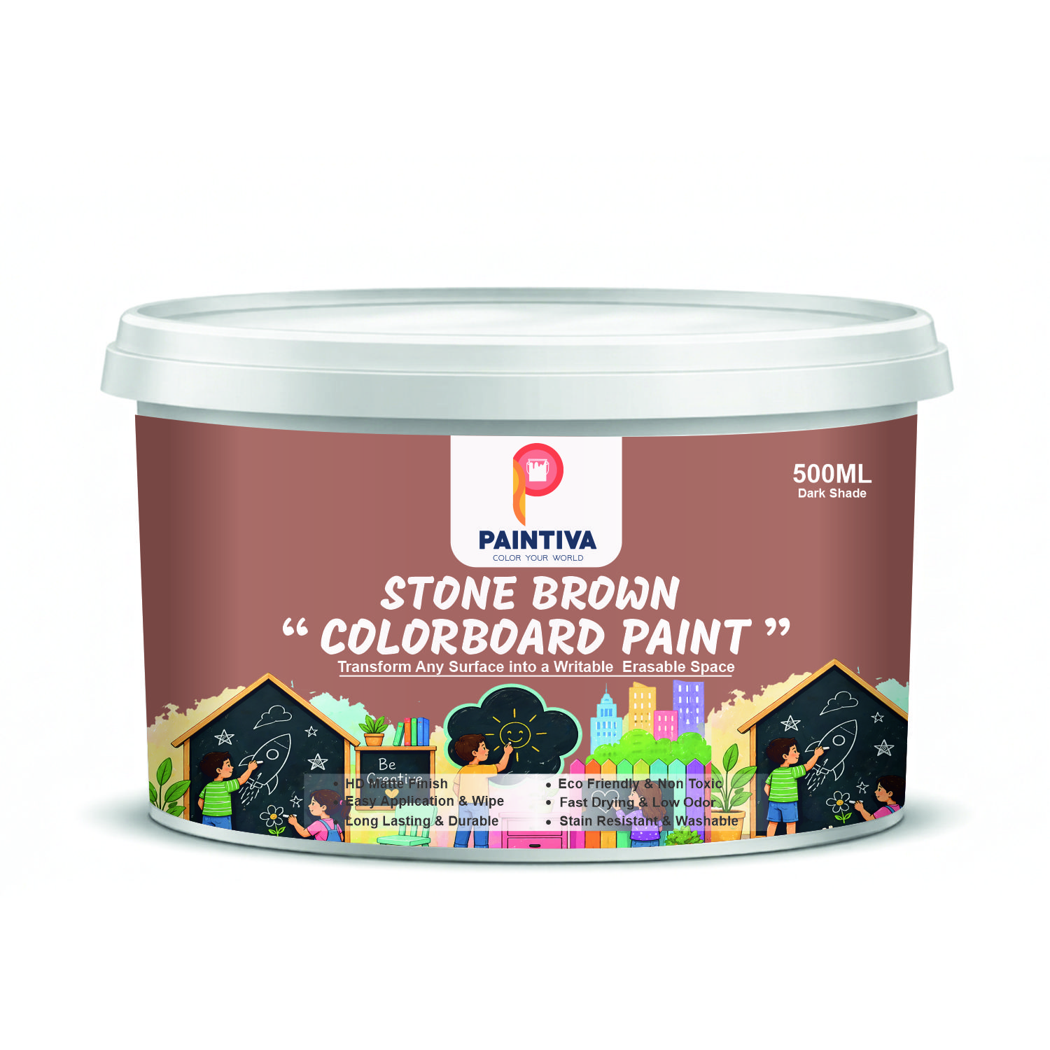 DARK COLORBOARD 500 ML Brown stone