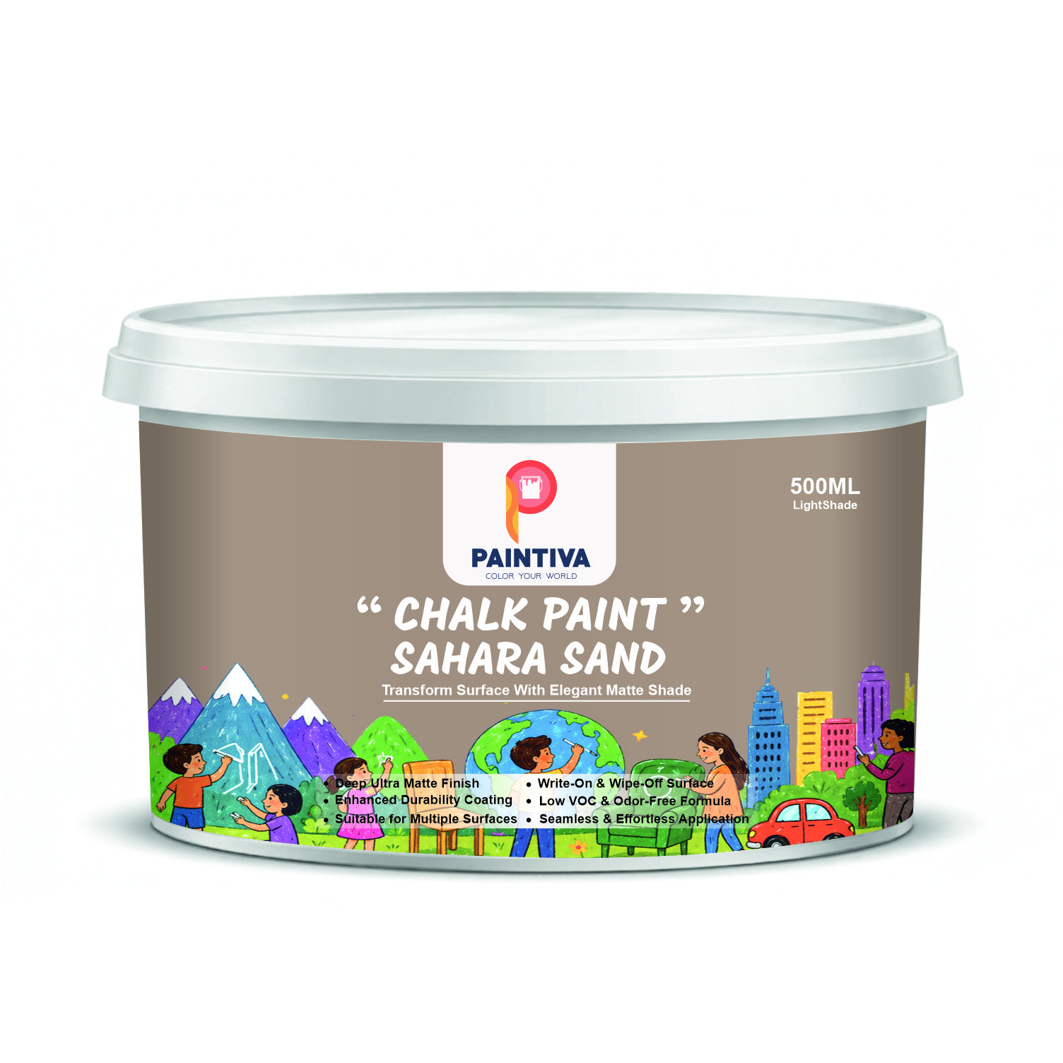 LIGHT CHALK PAINT 500ML Natural Sandstone