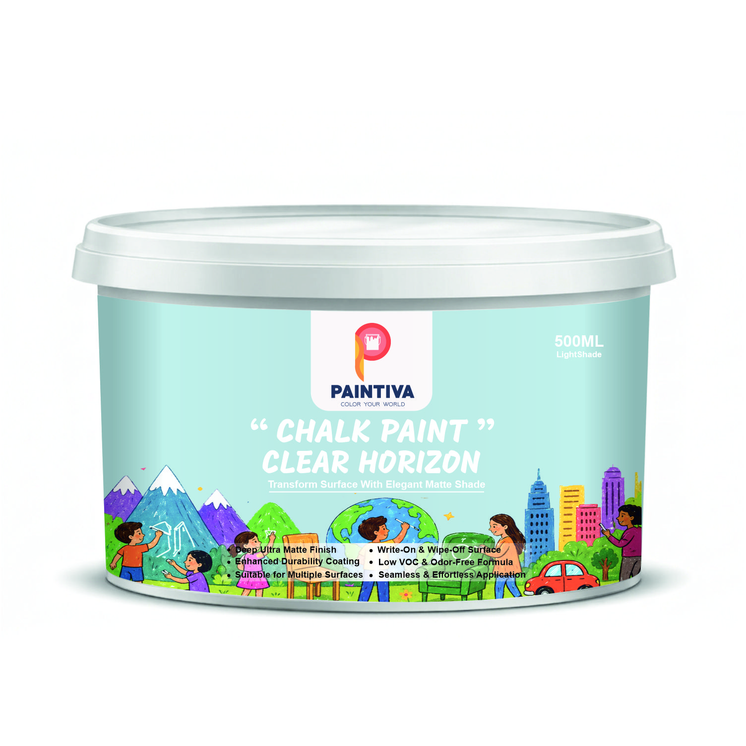 LIGHT CHALK PAINT 500ML Sky Blue